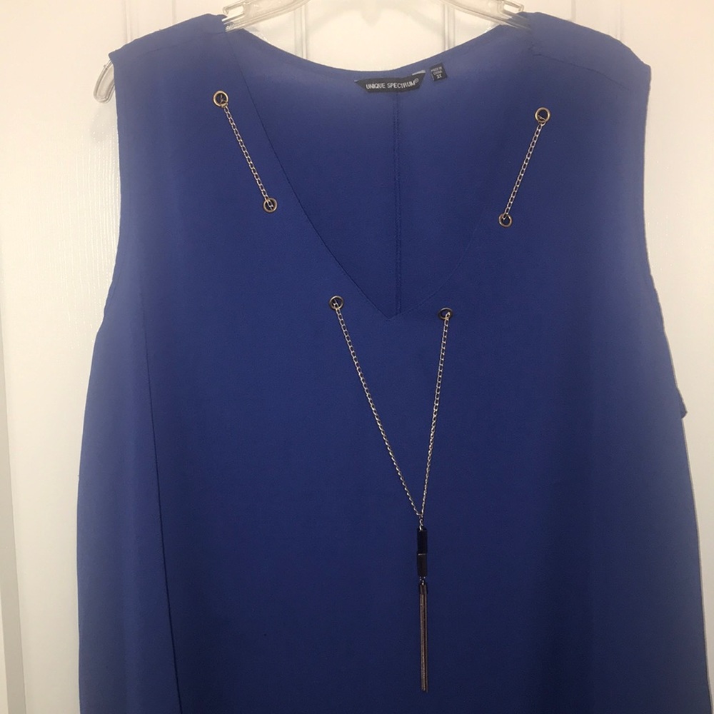 Blue blouse - Picture 3 of 4